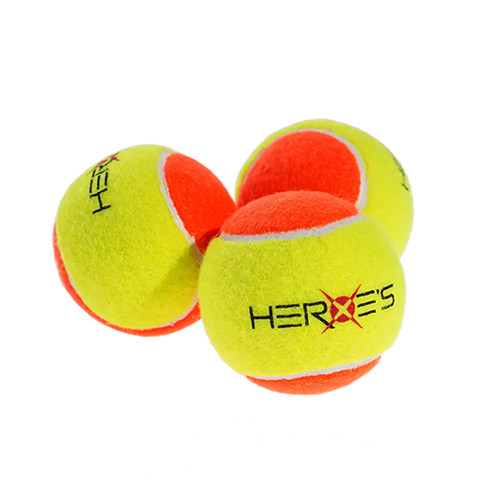 Heroe's beach tennis balls — yellow/orange ITF